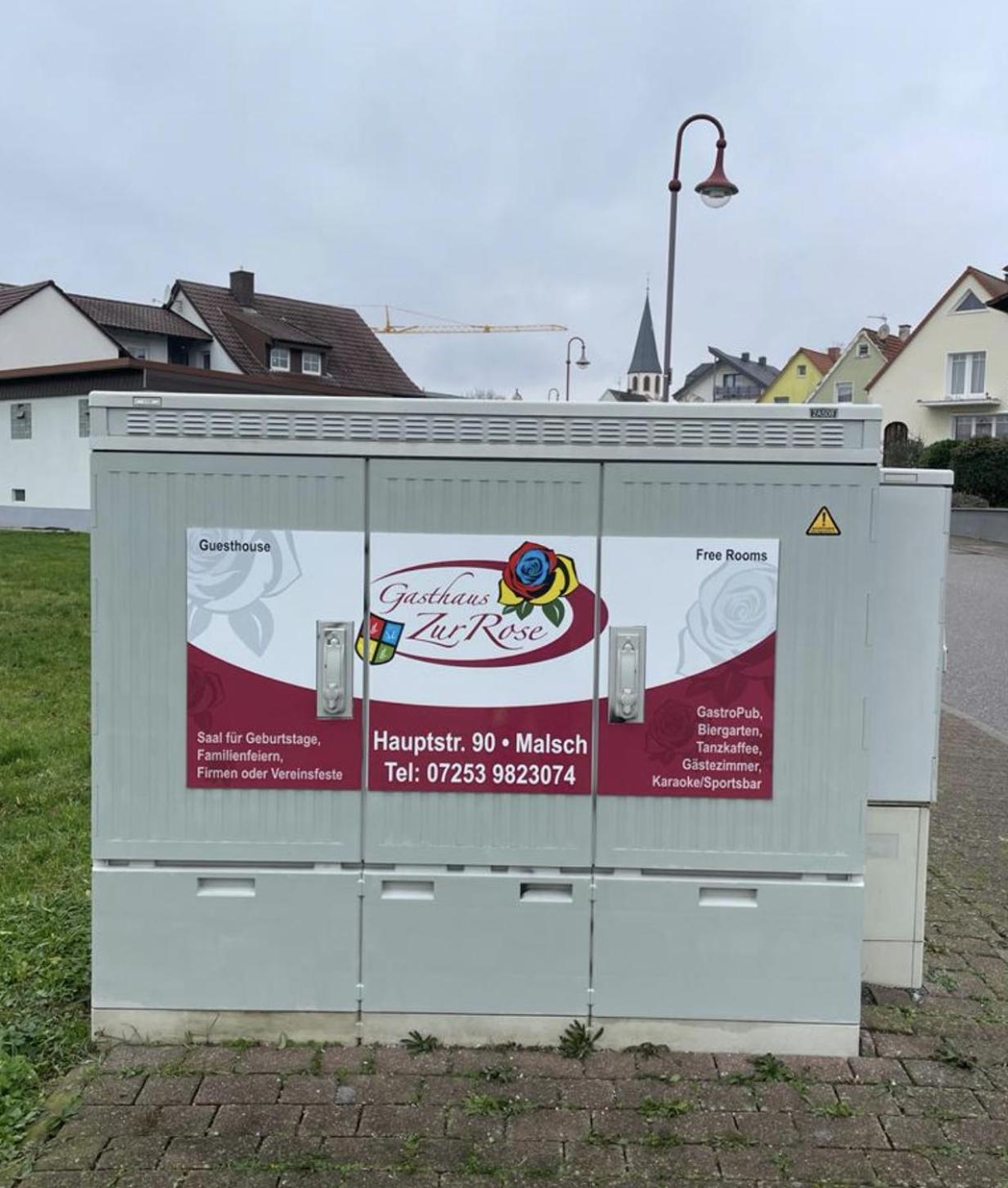 Gasthaus Zur Rose Malsch (bei Wiesloch) Exterior foto